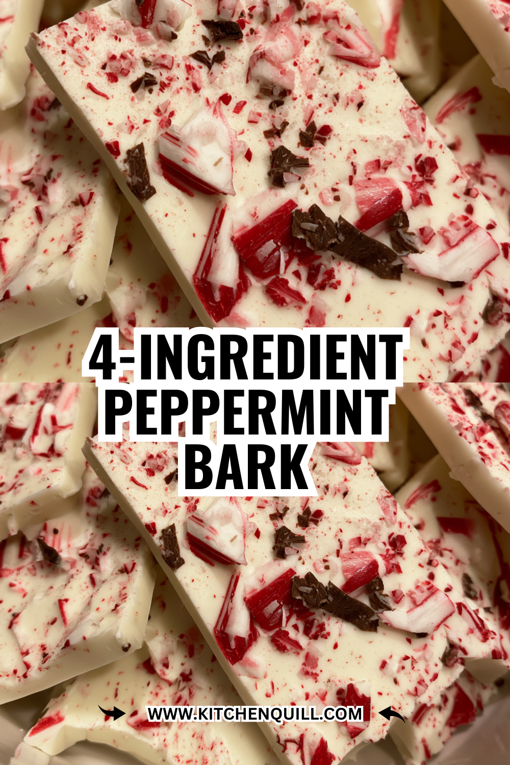 Easy 4-Ingredient Peppermint Bark — Perfect for Last-Minute Holiday Gifts