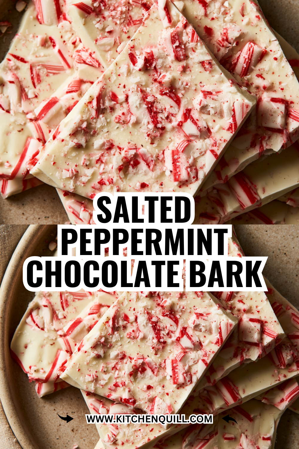 Salted Peppermint Chocolate Bark (The Elevated Version Everyone Requests)