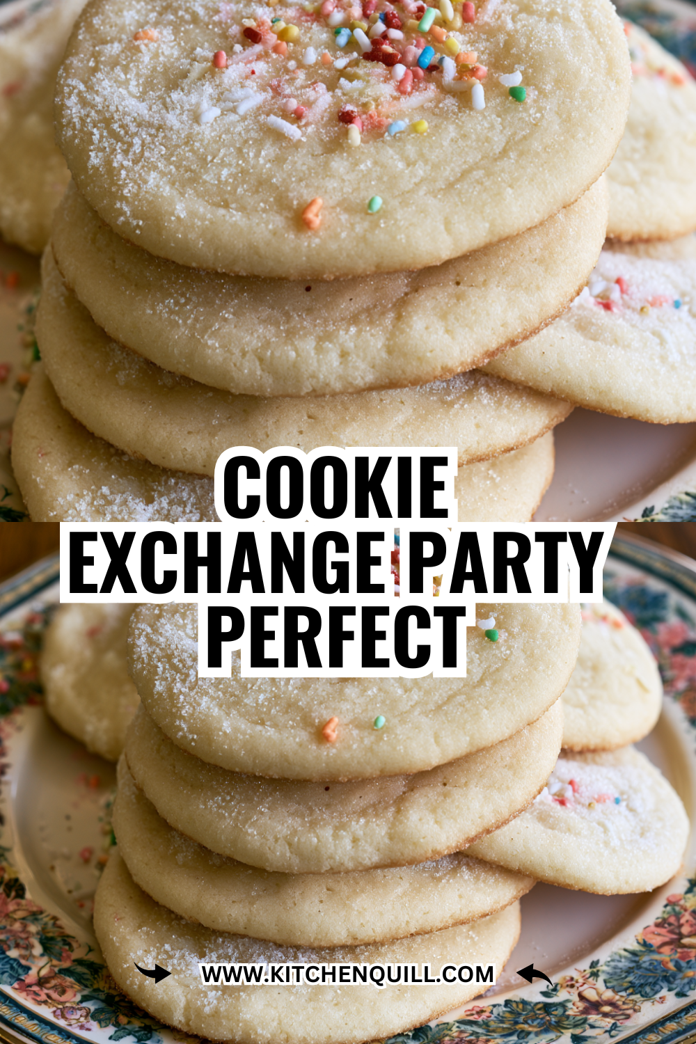 Christmas Sugar Cookies Round Design — Classic Shapes Everyone Loves