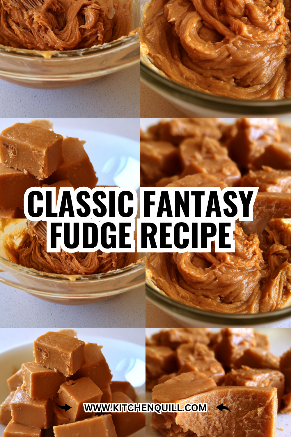Creamy Fantasy Fudge with Marshmallow — Perfect for Holiday Gift Giving