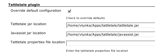 Tattletale  Jenkins plugin