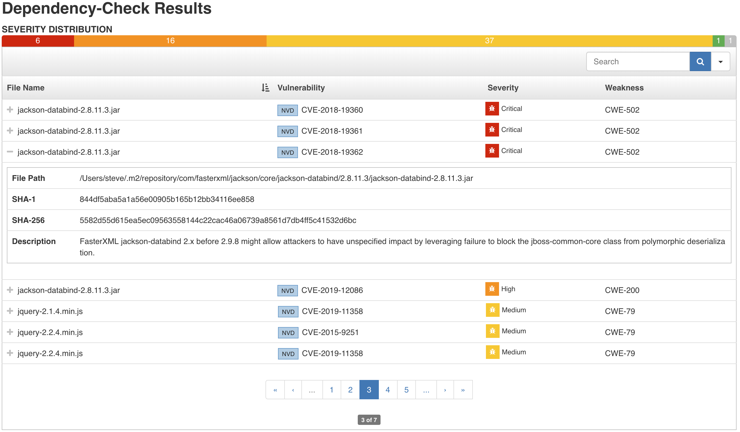 What is dependency check in Jenkins?