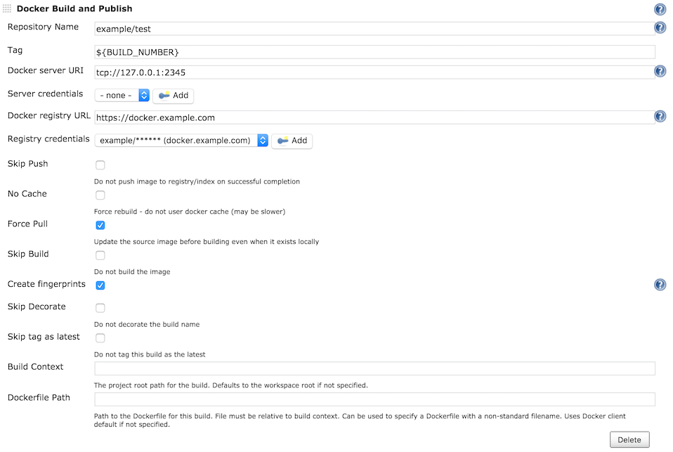 CloudBees Docker Build and Publish plugin - Jenkins - Jenkins Wiki