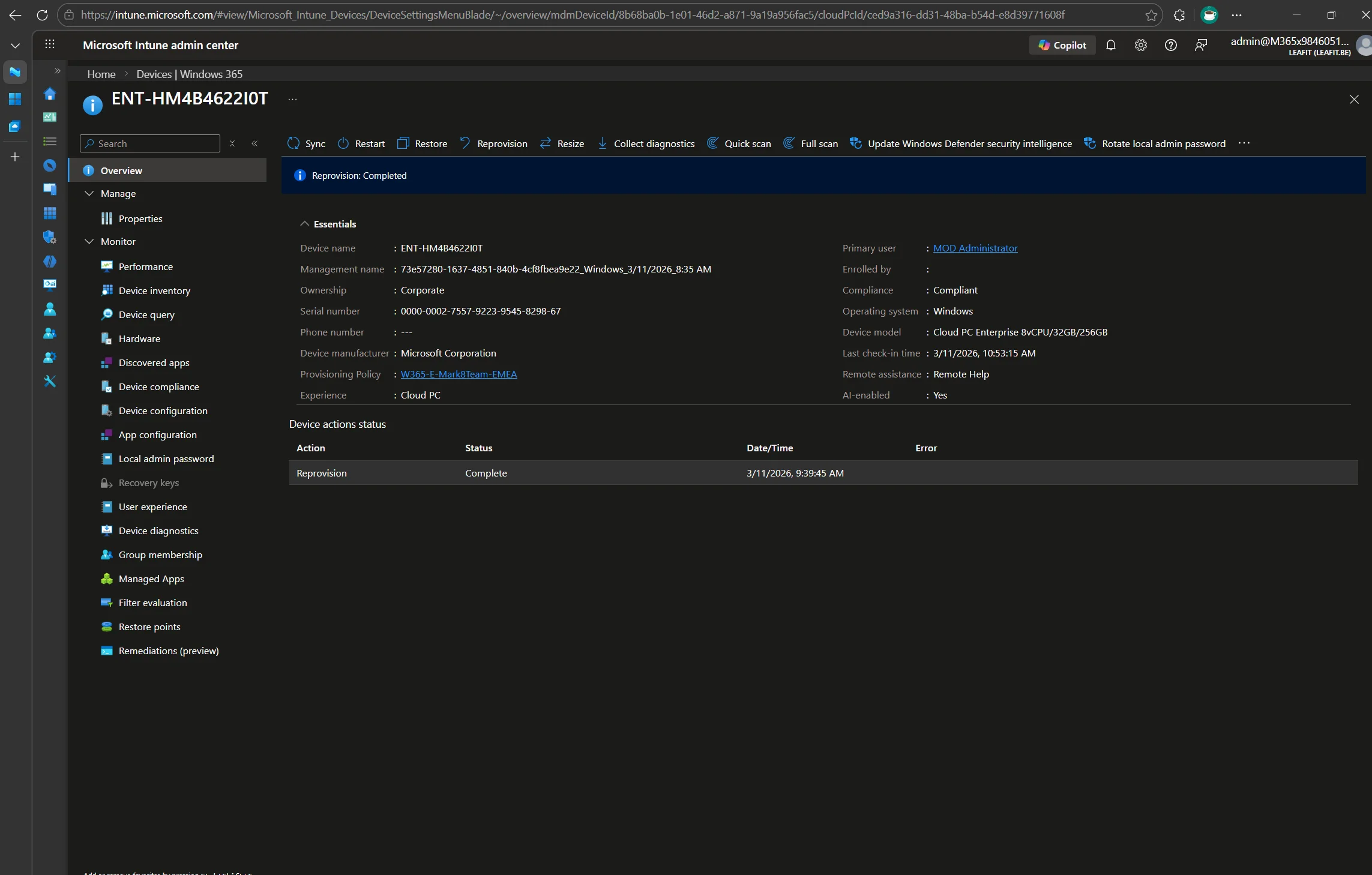 AI-enablement Cloud PC