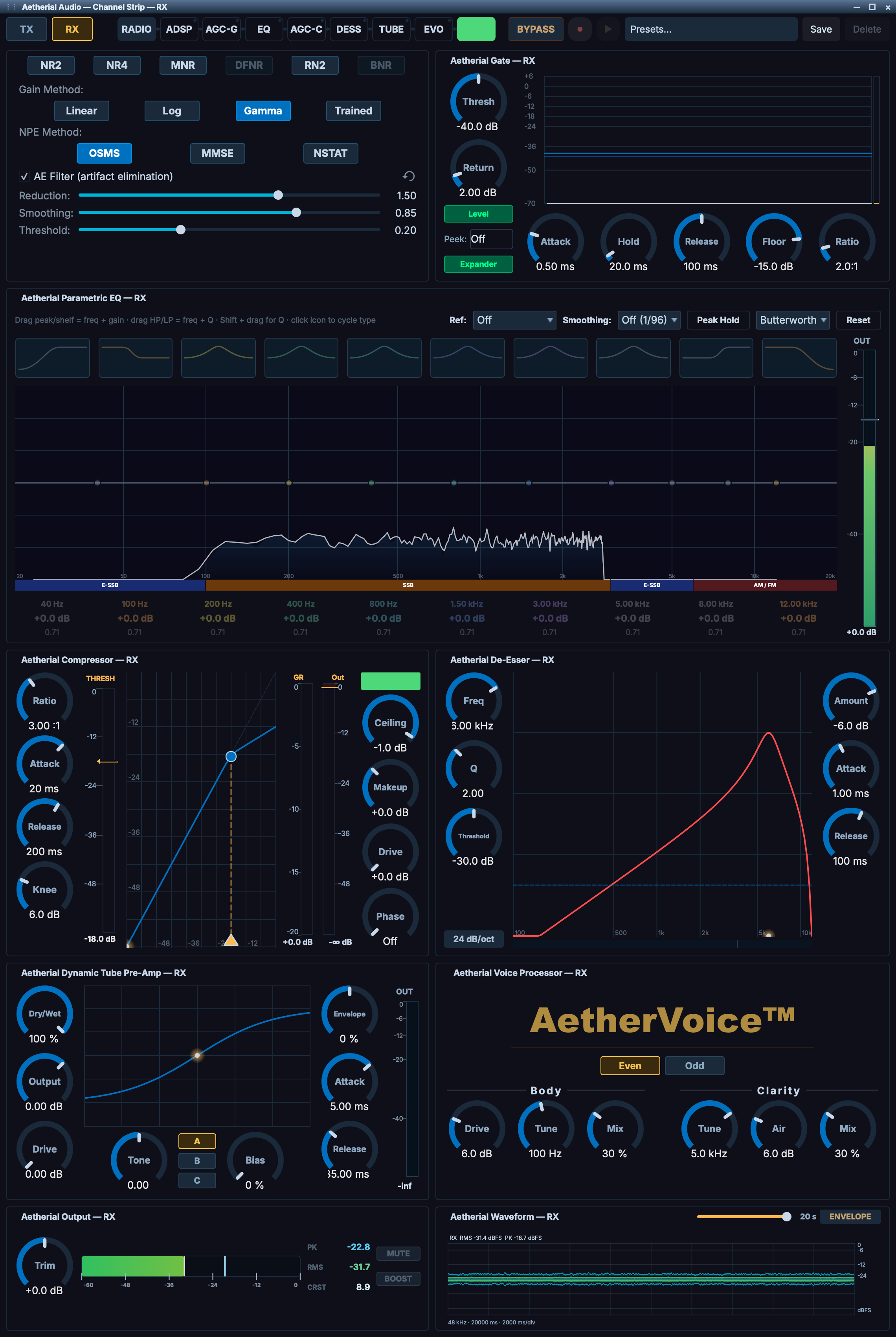 Aetherial Audio after resize fix