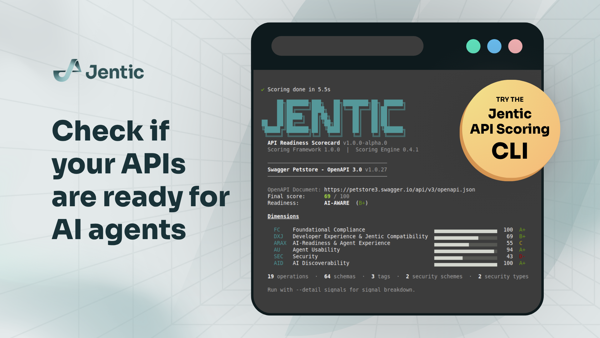 Jentic API Scorecard CLI