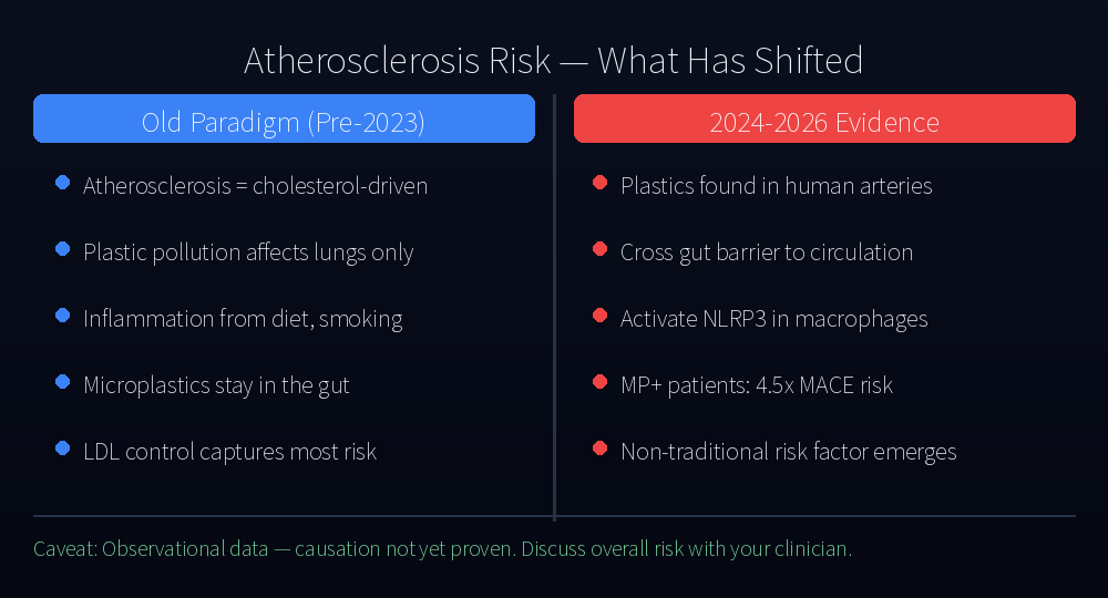 Old paradigm vs new evidence