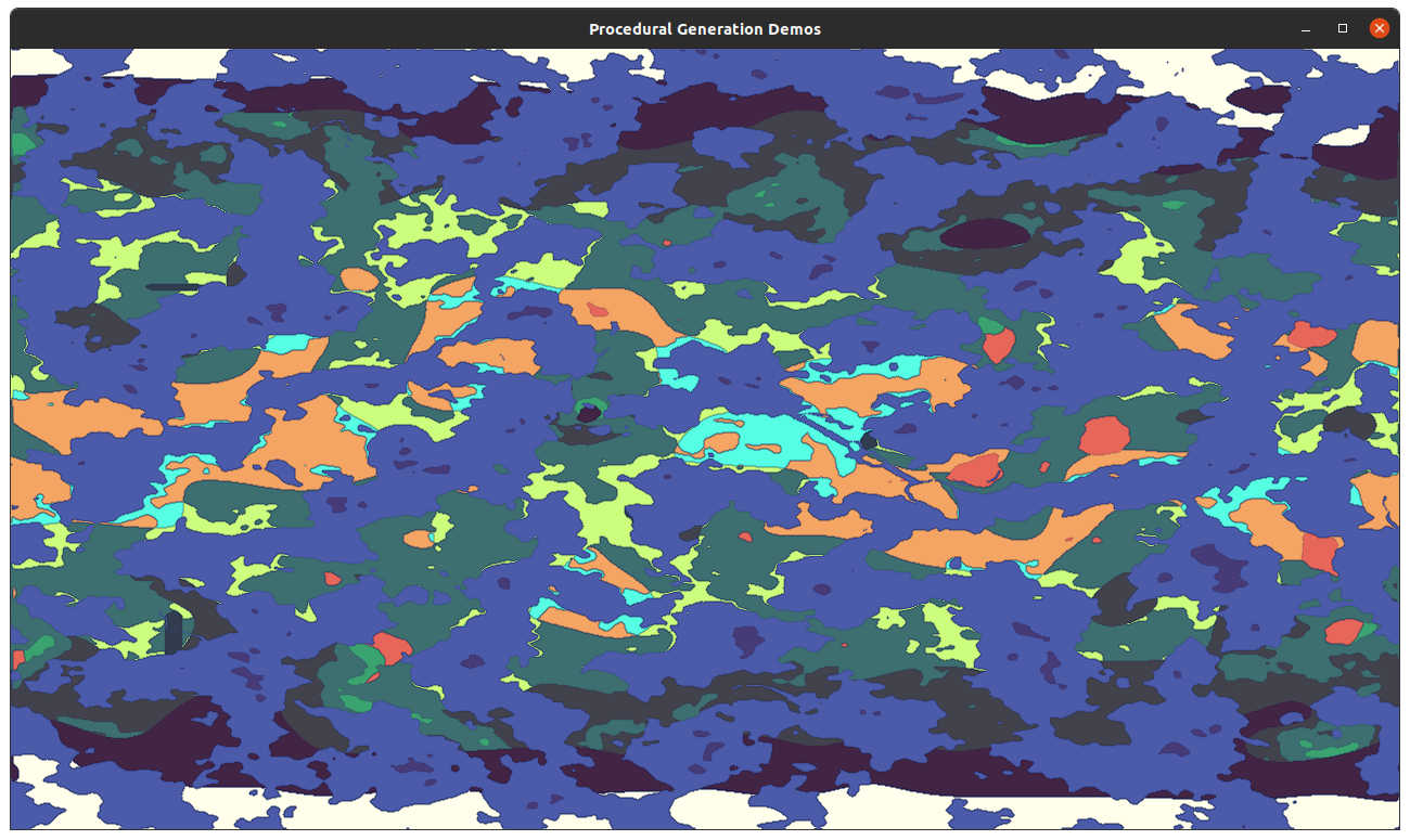 Generated world map