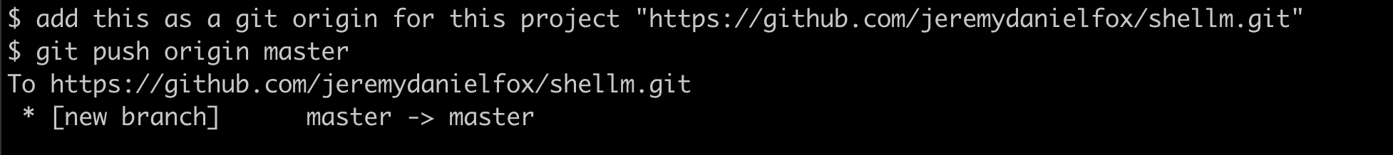 Initialize git repo part 2