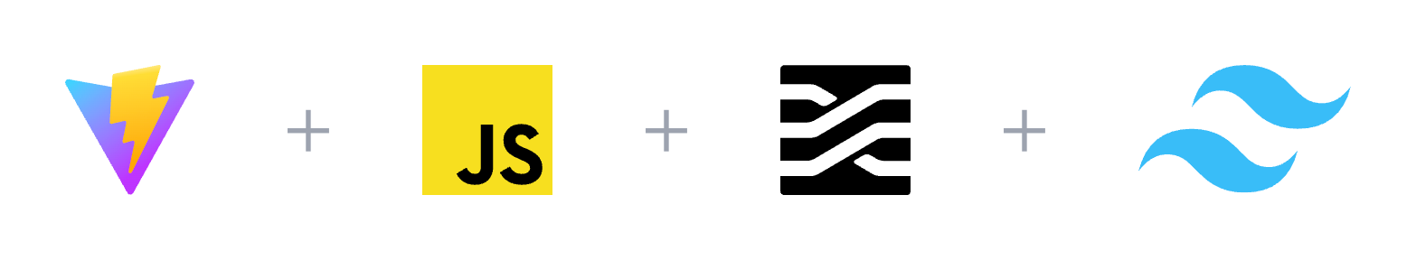 Vite + JavaScript + Stimulus + Tailwind
