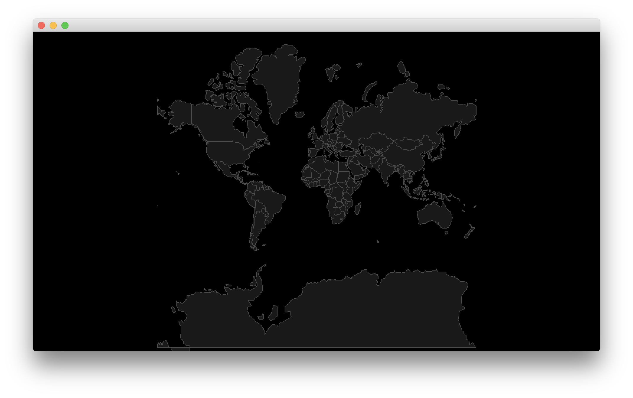 Image of Map Projections demo