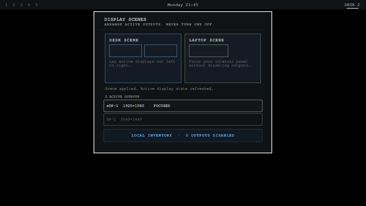 Desk Transition plugin interface