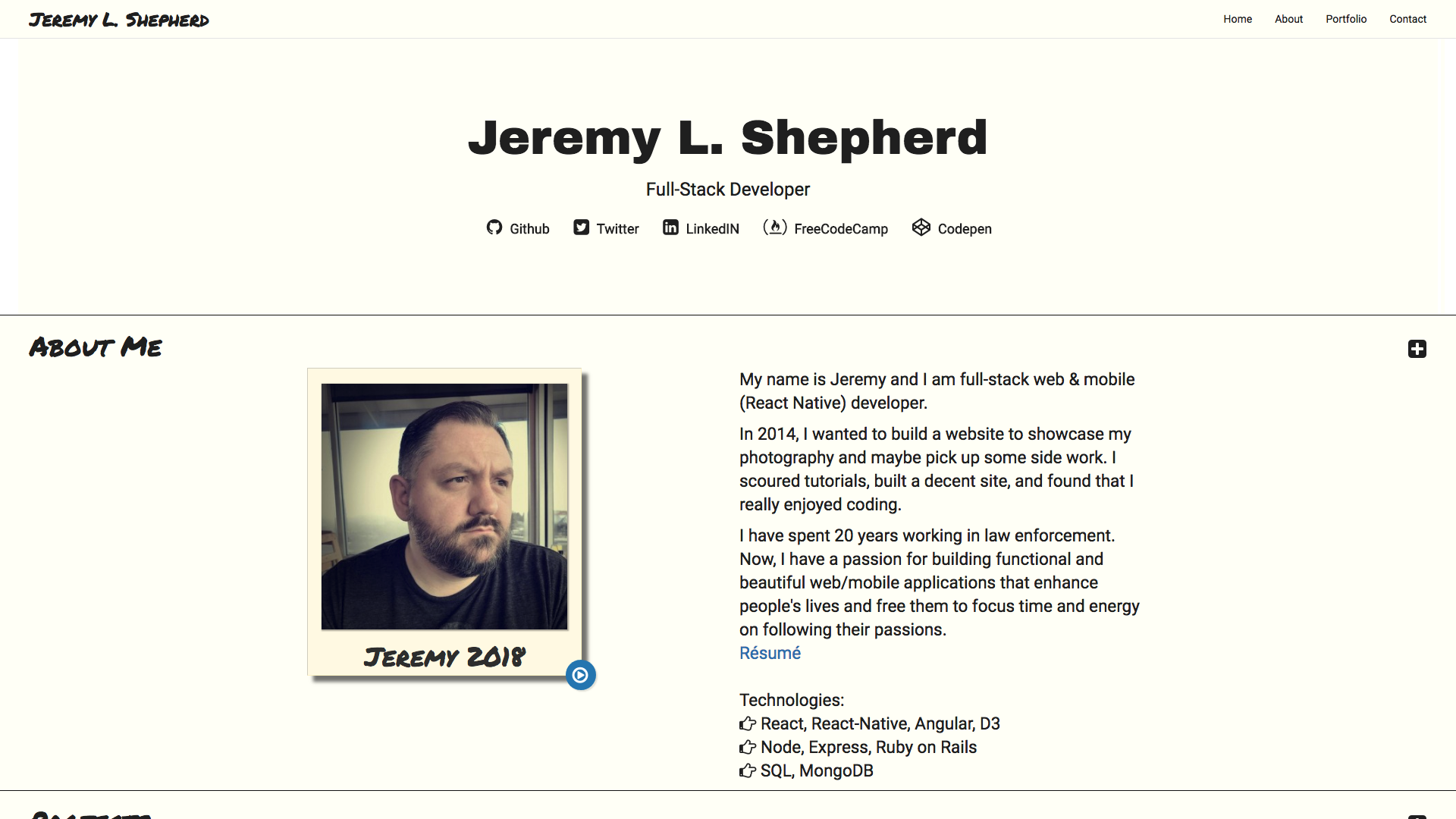 FreeCodeCamp - Zipline - Portfolio · GitHub