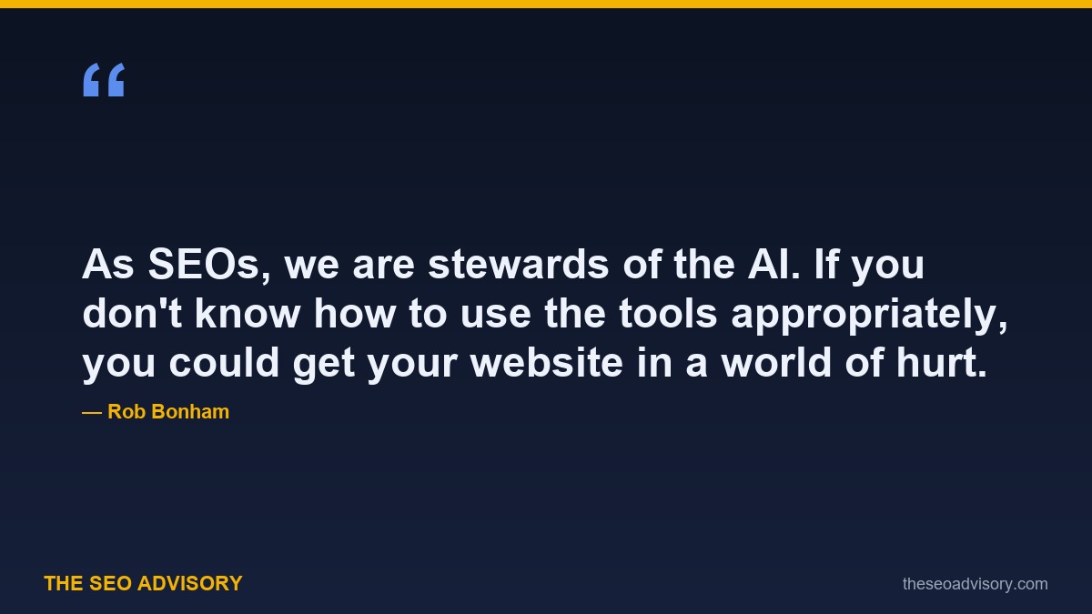 Rob Bonham on AI stewardship