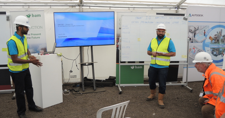 Manu and Az at BAM Digital Construction Live