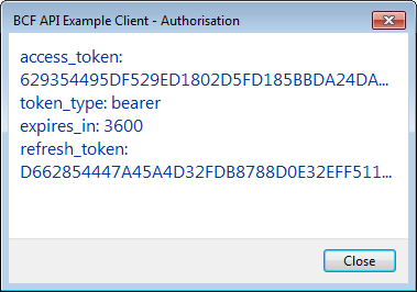 BIM-IT access token