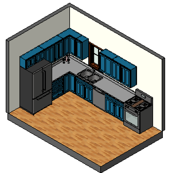 Kitchen model