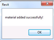 Add-in message