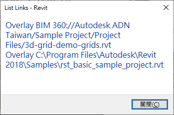 BIM360 links