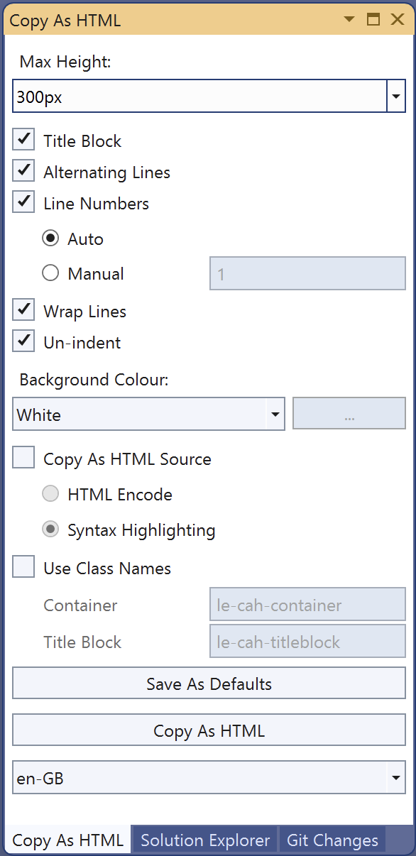 Copy As HTML 2022