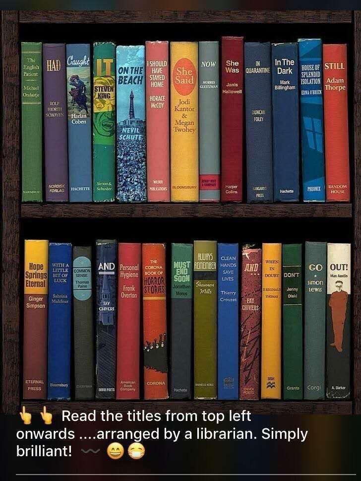 A librarian's take on Corona