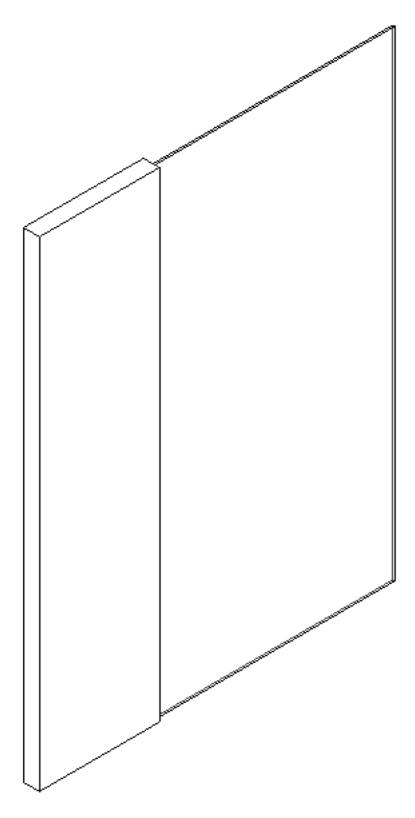 Curtain wall panel
