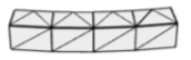 Curved wall opening tessellation