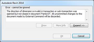 Error message