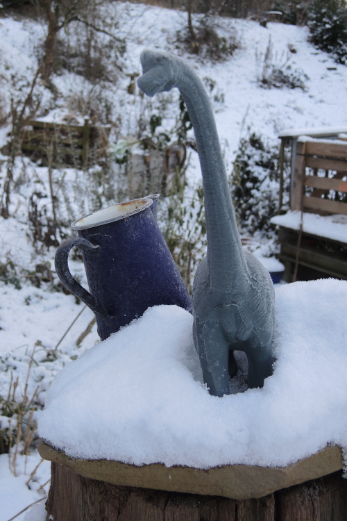 Dino pondering the gradual lengthening of daytime