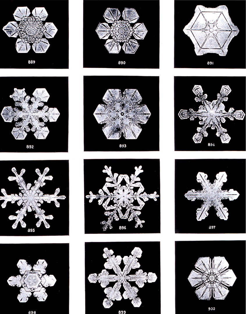 Emergence in snowflakes