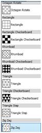Tile patterns
