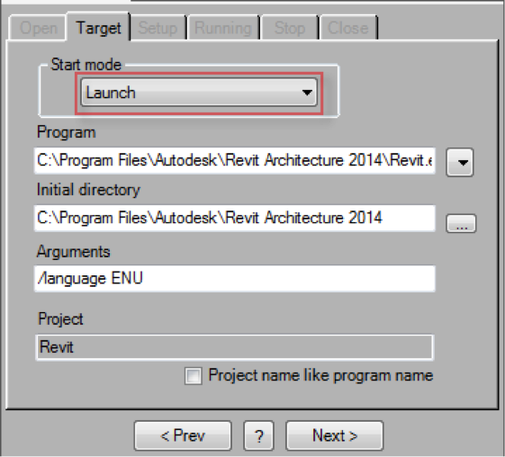 Profiler target