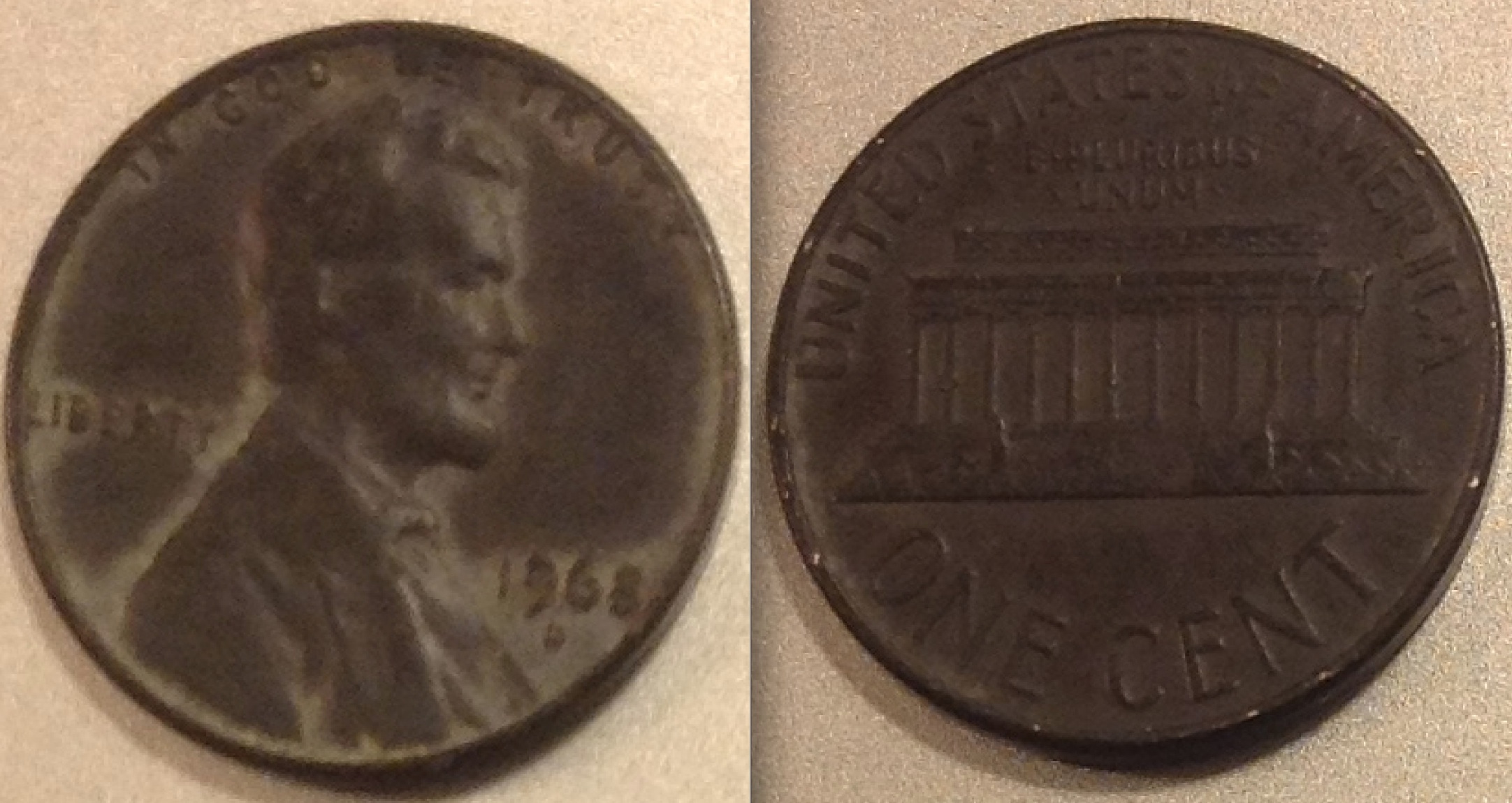 Grand Canyon penny