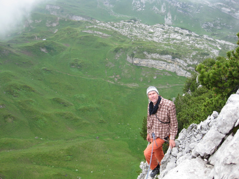 Jeremy near Schmalst&ouml;ckli summit