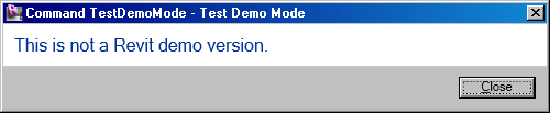Not a demo version