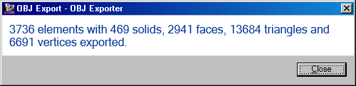 Basic sample model element counts