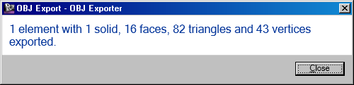 Single wall object counts