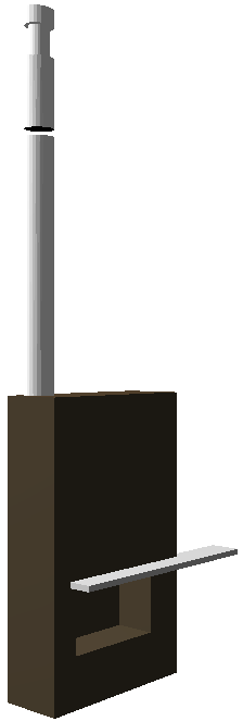 Fireplace OBJ model