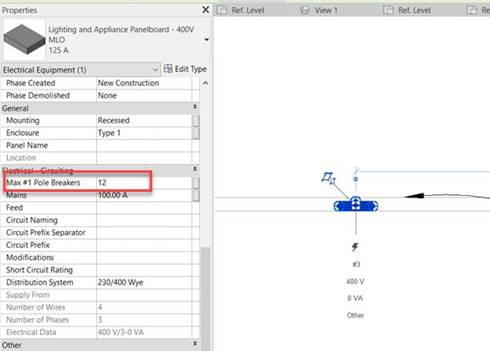 Panel properties