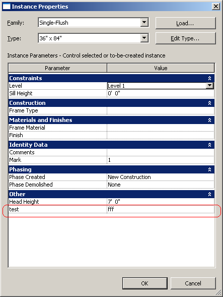 Shared parameter