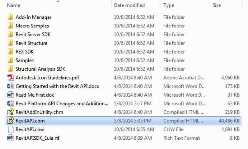 Revit SDK