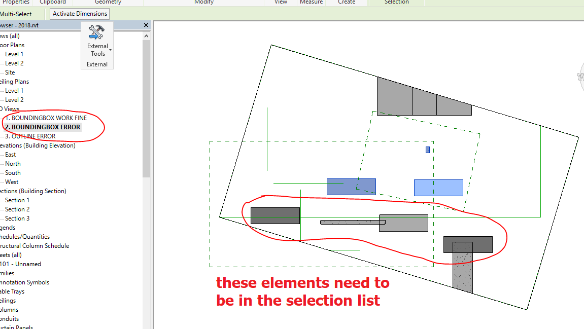 Bounding box rotated 10 ~ 20 degrees