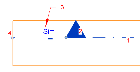 Section marker bounding box