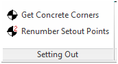 Mark all concrete element geometry vertices