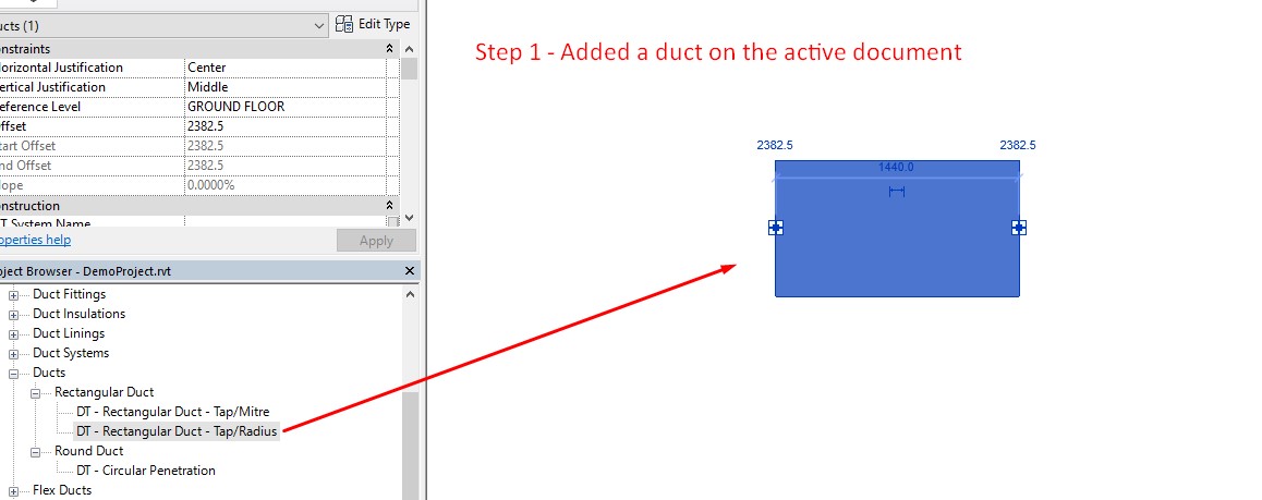 Added duct