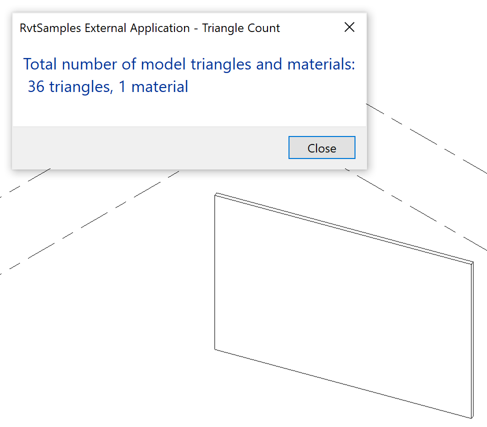 Triangle count