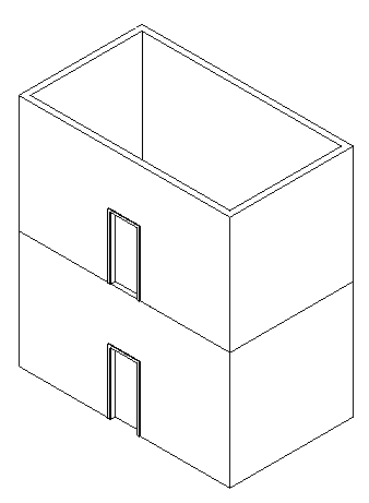 Two level house
