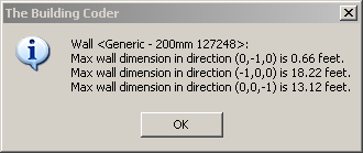 Wall Dimensions