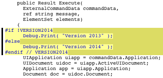Compiler pragmas
