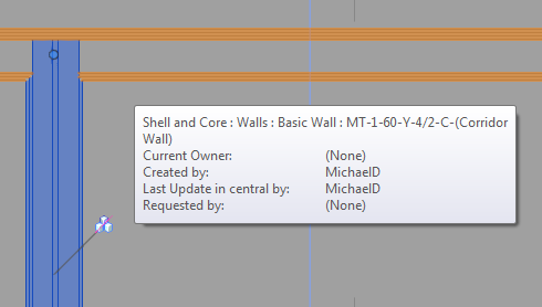 Worksharing tooltip